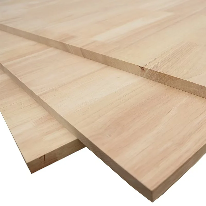 High Quality Raw Materials Durable Rubber Board Solid Wood Planks Raw Wood Materials