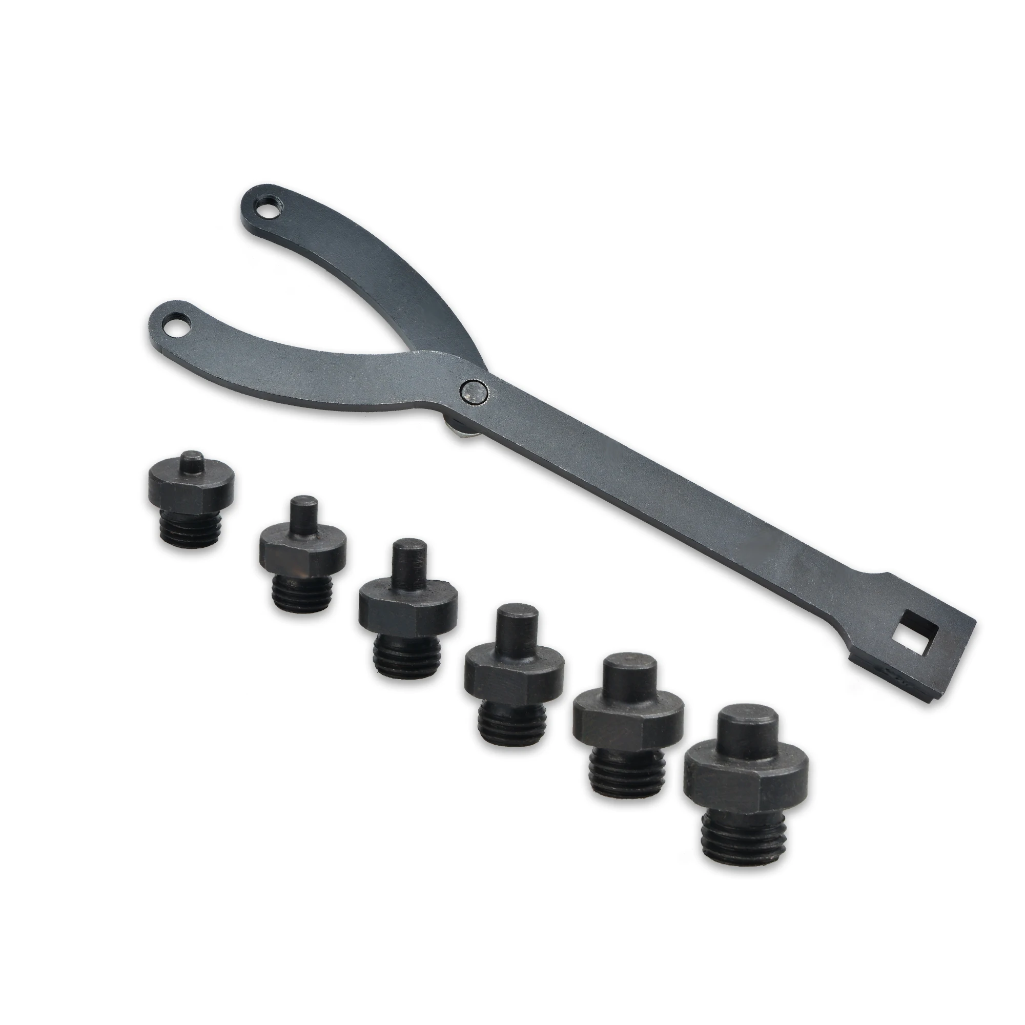 Adjustable Variable Pin Spanner Wrench Drive Fan Clutch Pully Holder Tool