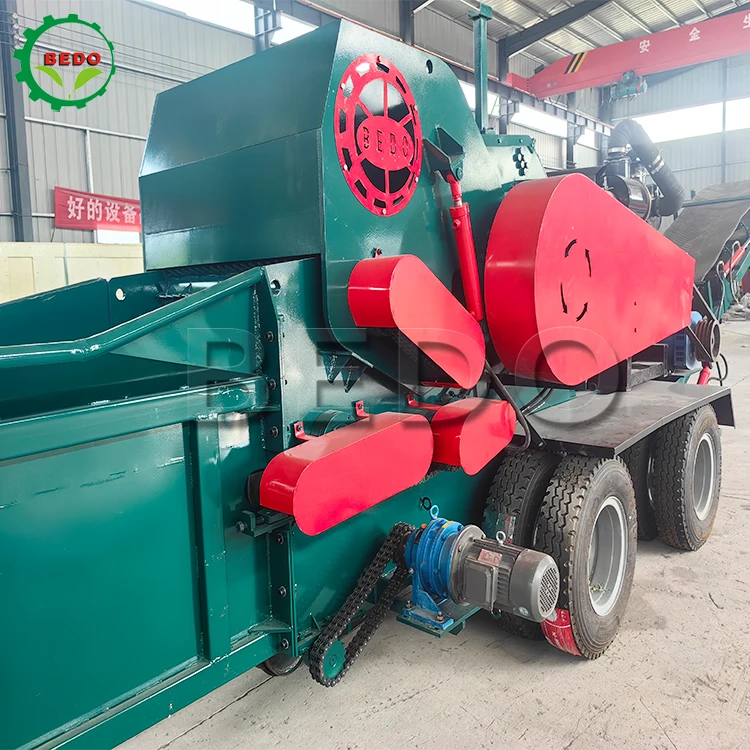 Diesel Heavy Duty Diesel Wood Chipper/Shredder Large Wood Chipper For Waste Furniture