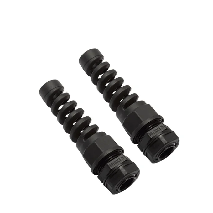 Electrical Torsion Resistant Nylon Gland IP68 Waterproof Nylon Strain Relief Cable Gland