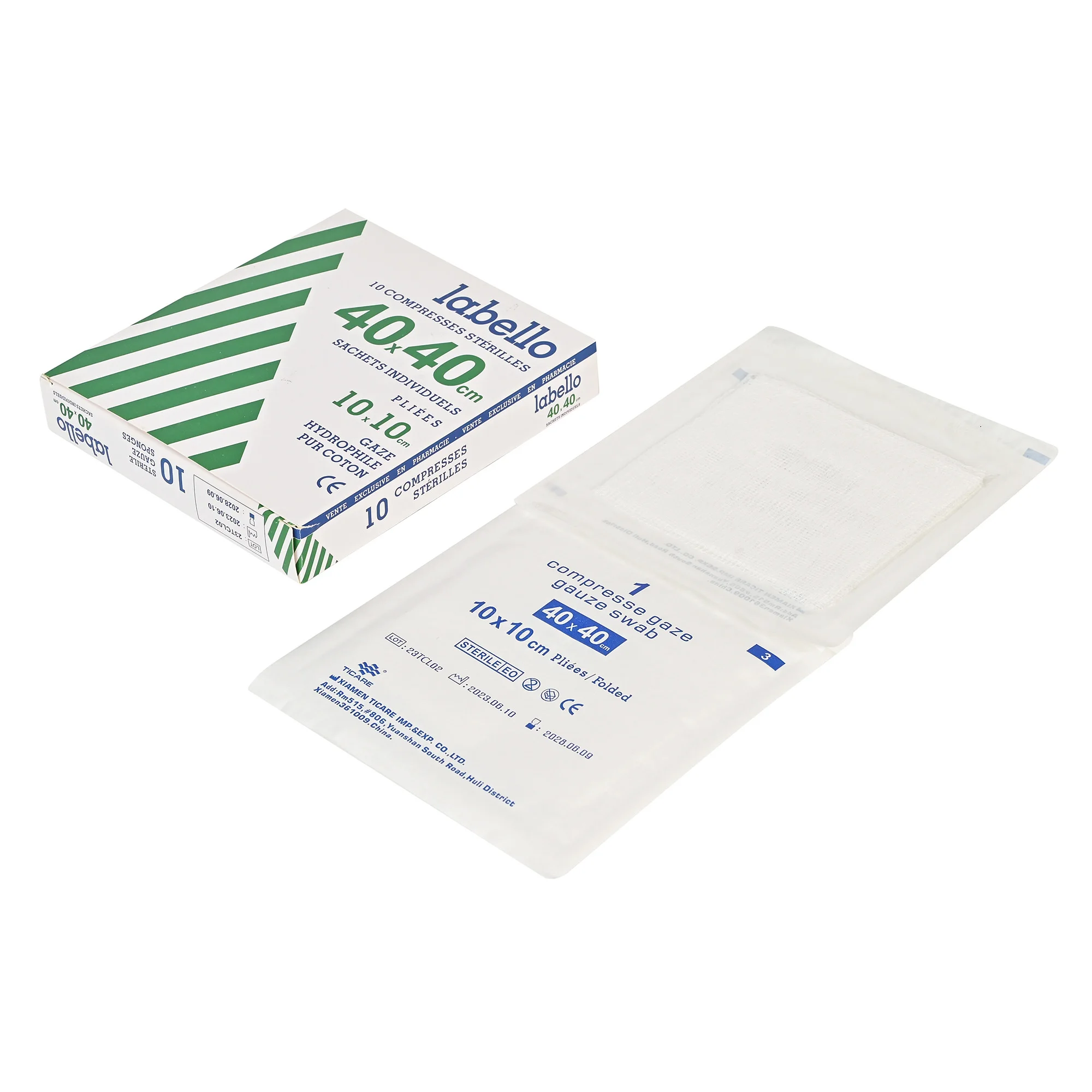 TICARE Sterile Gauze Balls Gauze sponge Cotton balls Gauze Swab Sterile