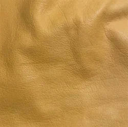 Yellow color cow gloves leather