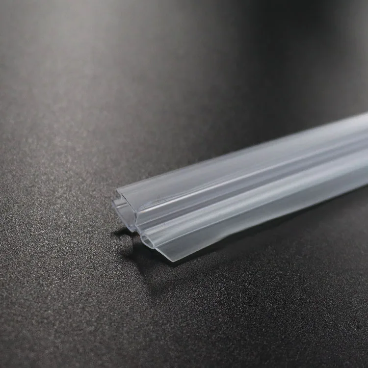 Customizable Double-Wing PVC Plastic Doors Windows Extrusion Profile Plastic Weatherstrip