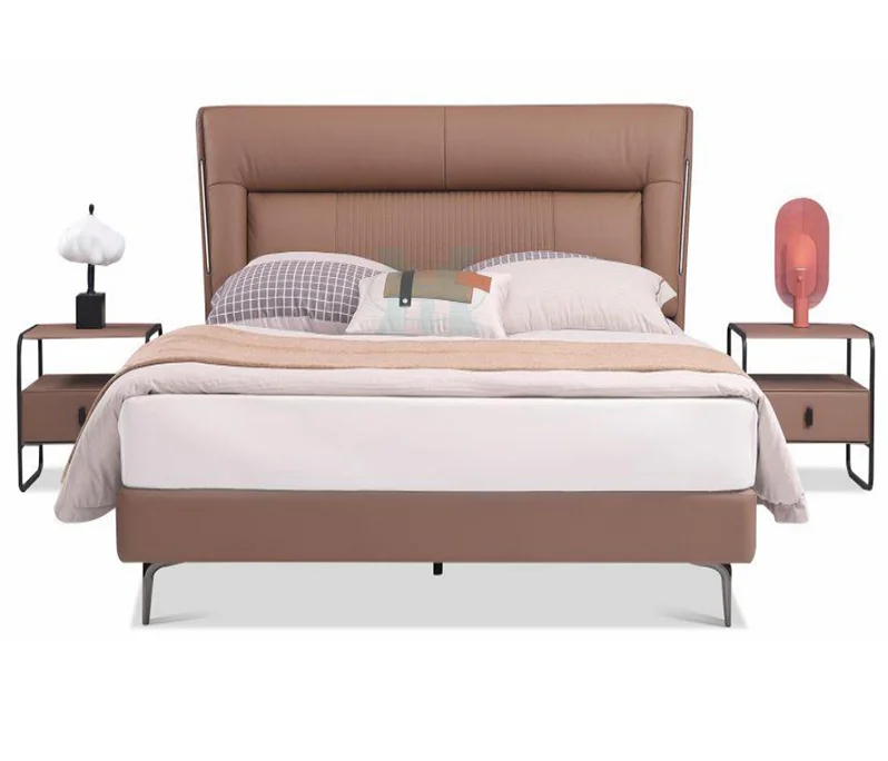 Новый дизайн домашнего использования мебель для спальни набор с MDF/фанерный шпон отделка