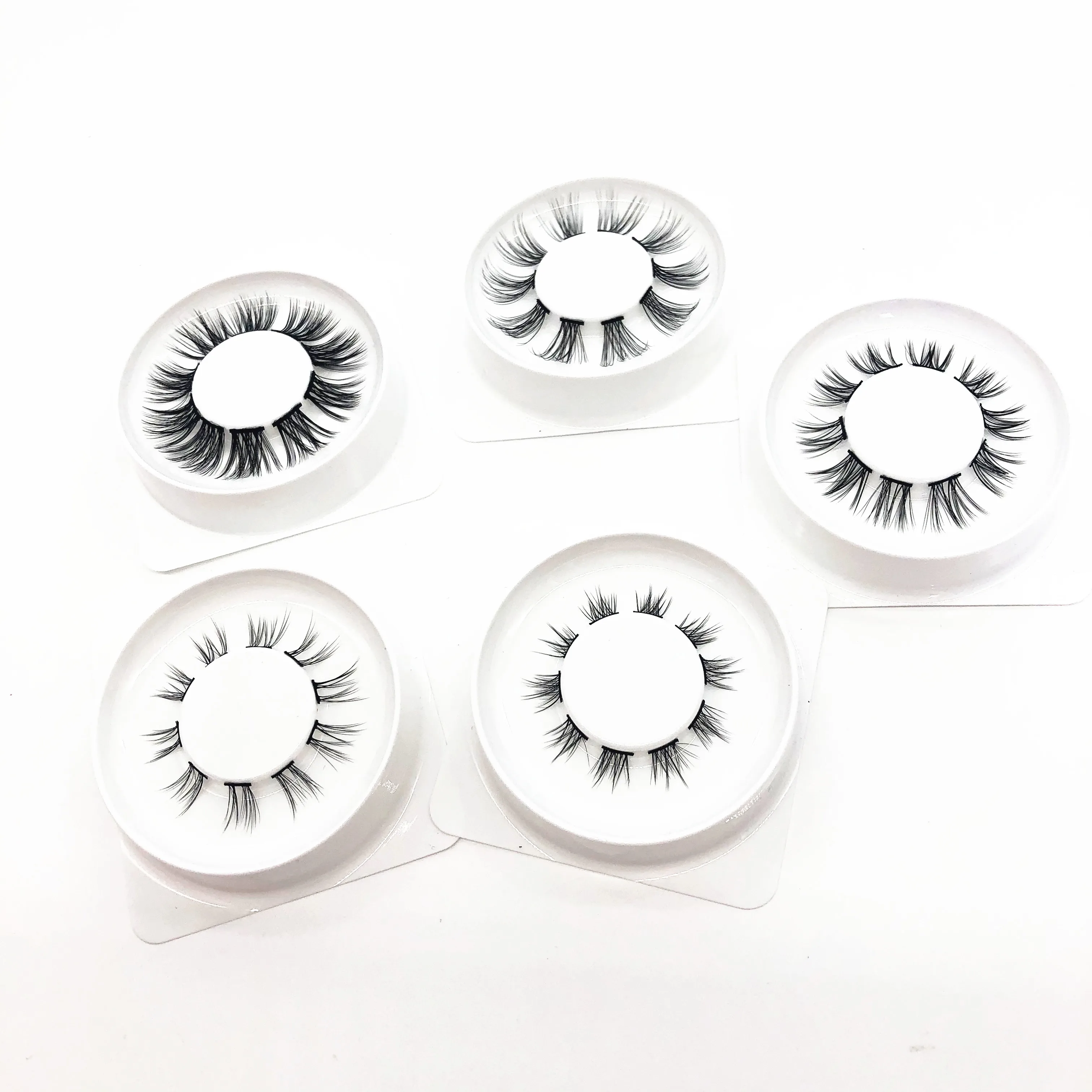 Eyelashes Volumizing Wisps Lash Extension Pre-cut Band Segmented Self Apply DIY Parted Lashes