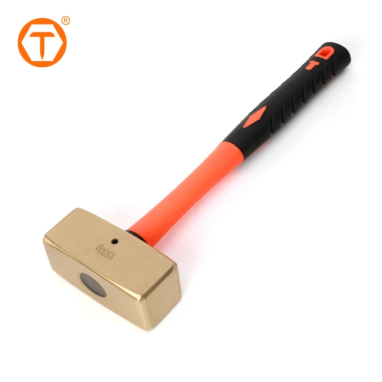 non sparking tools professional manufacturer German style Octagonal hammer with fiber handle