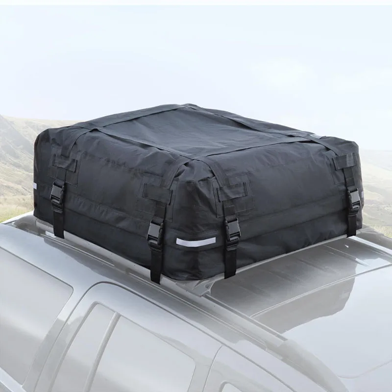20 cubic vinyl waterproof convertible car roof top cargo luggage storage carrier bag