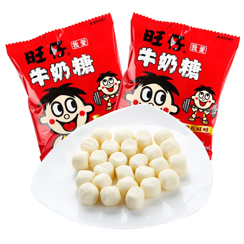 WANGZAI CANDY   Candy Factory The Fine Quality milk soft candy