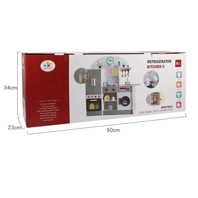 2022 New Toy Children Cooking Kids Kitchen Play Set Wooden Toys For Toddler