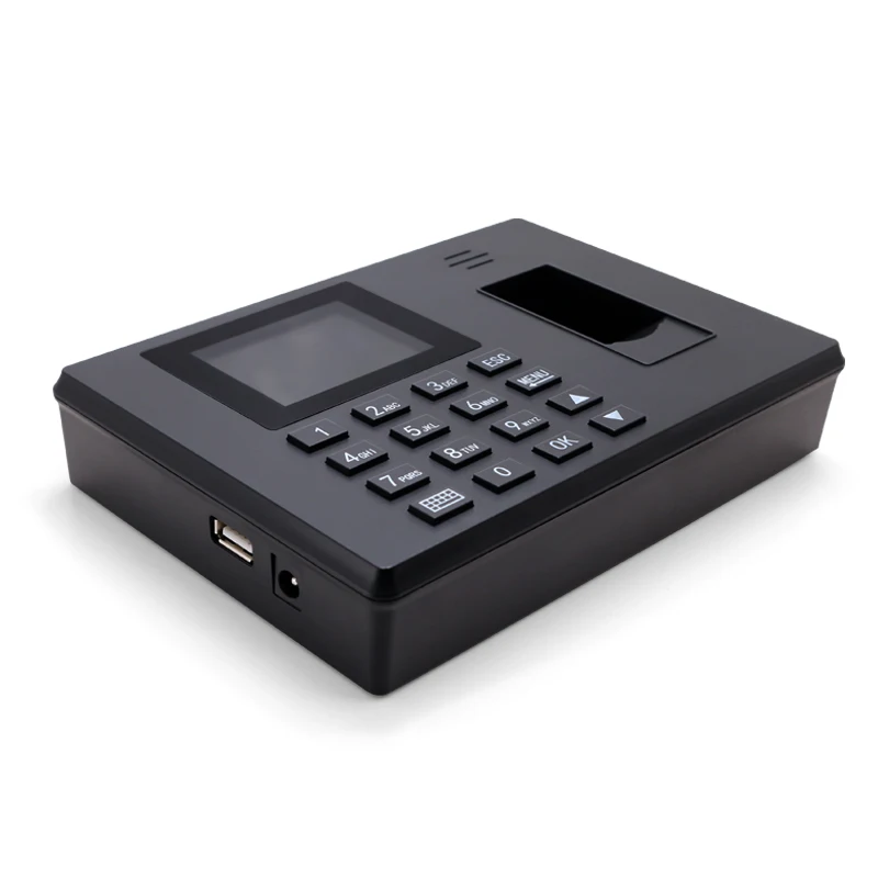2.4inch  Biometric Fingerprint Time Attendance  USB Office Check-in Realand System Time Clock Free Software