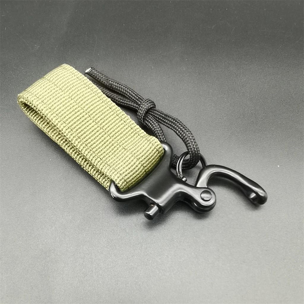 EDC webbing nylon belt clip backpack eagle beak buckle