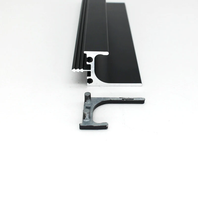 Aluminum Furniture Hidden Handle Kitchen Cabinet U Shape  L Shape Handles Furniture Drawer Handles