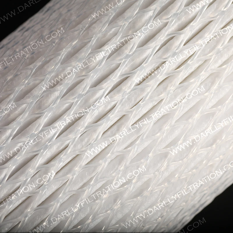 Good Feedback Darlly PP Glass Fiber Pleated Filter Cartridge MFF Series 30/40' For Industry Water Treatment