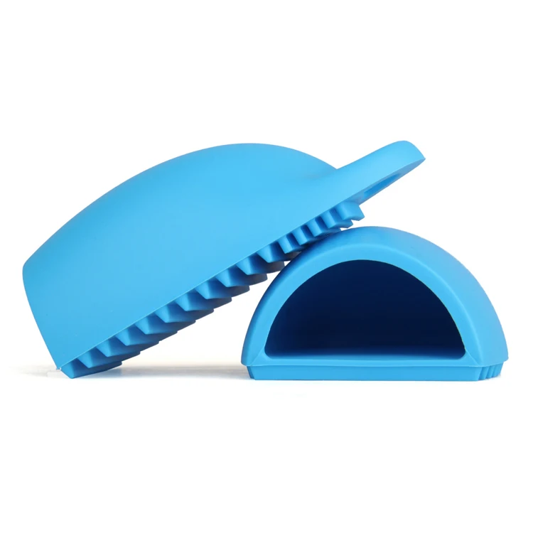 Widely Used Rise Innovative Glove-shaped Facial Sponges Cleansing Makeup Brush Cleaning Pad