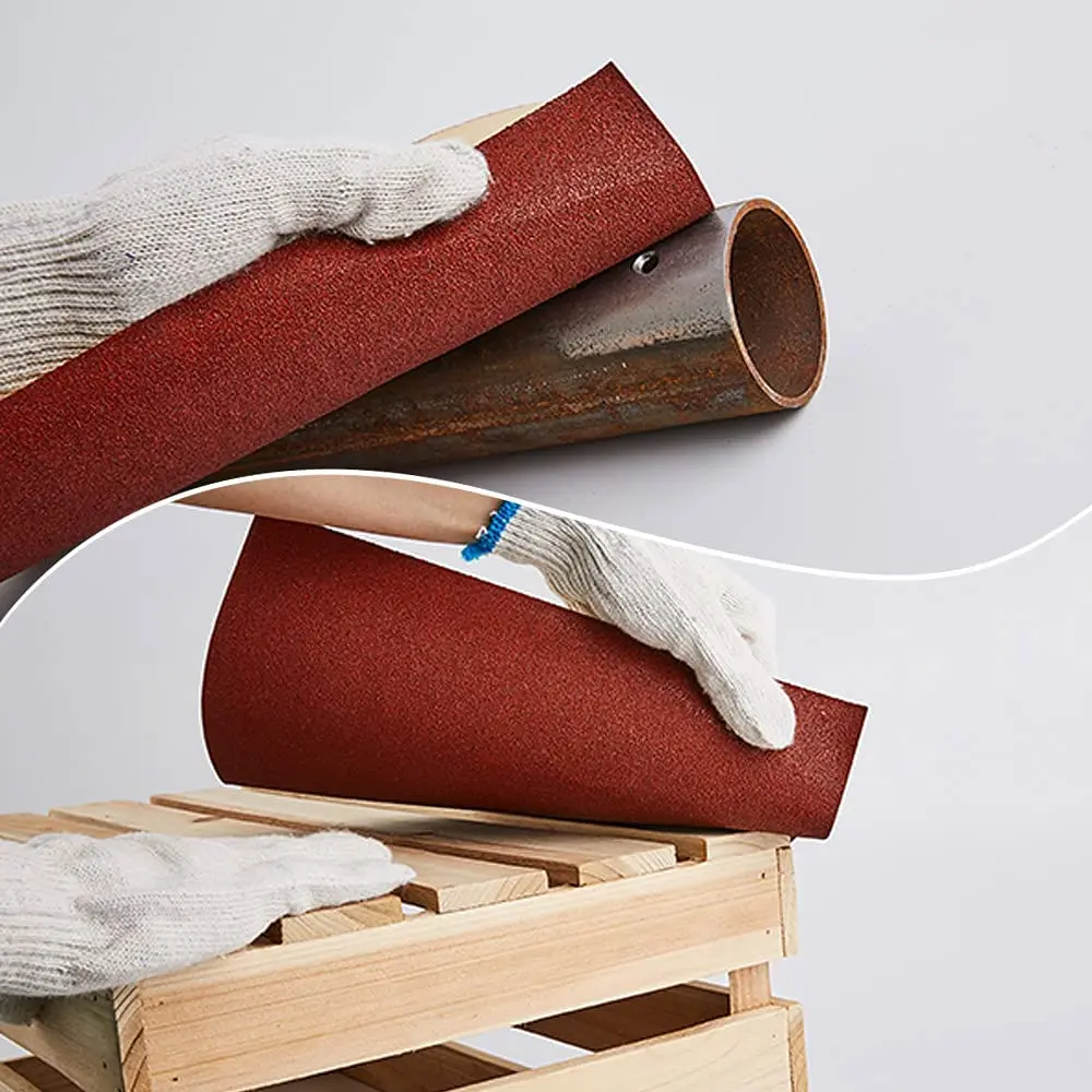 Sandpaper for Wood Sanding Sheets Sandpaper Assortment For Sanding Block and Sheet Sanders