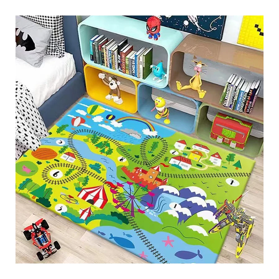 Бархатный ковер для детской комнаты