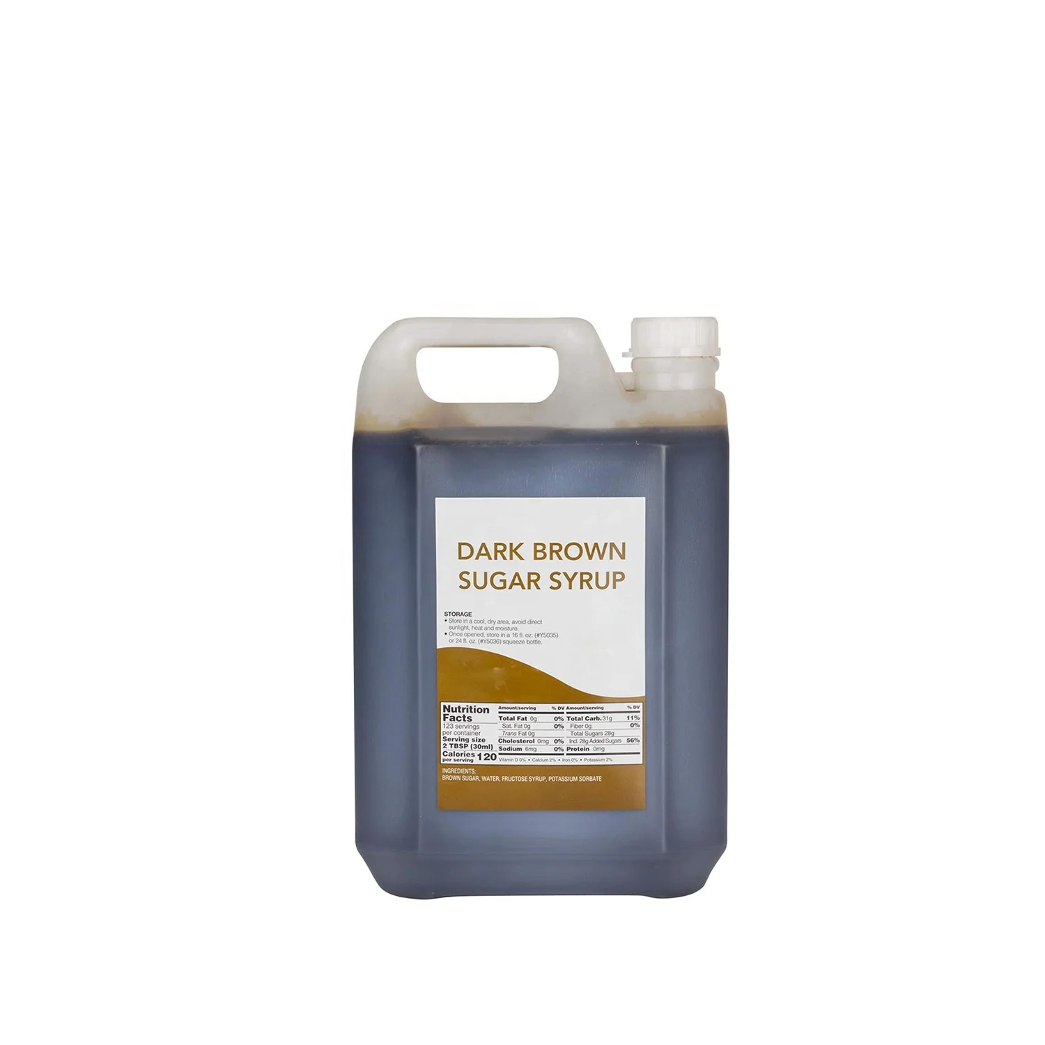 OEM Brown Sugar Syrup Best For Milk Tea And Coffee Extract From Organic Sugarcane