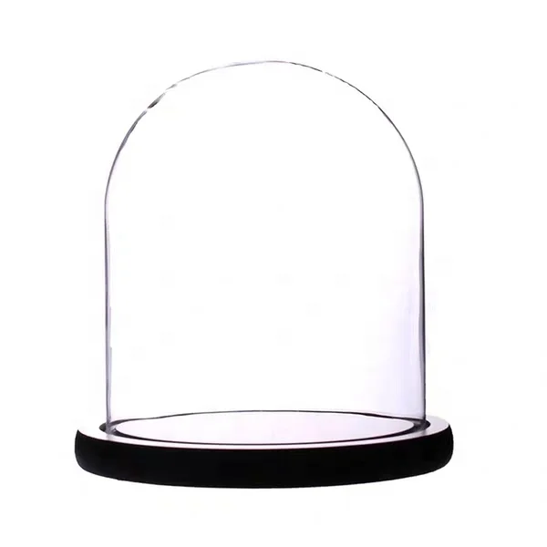 
mini size enternal flower display glass dome cloche glass bell jar 