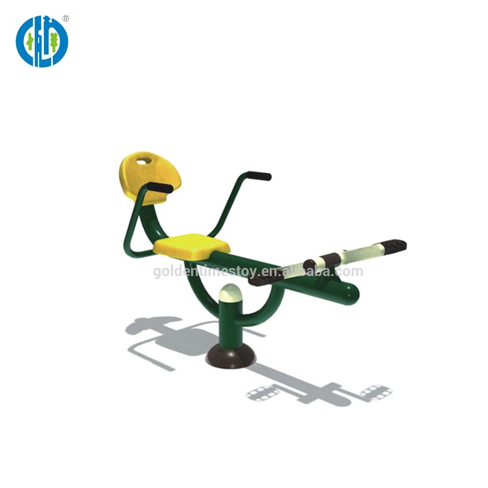 New design park outdoors seated chest press machine pull down fitness equipment