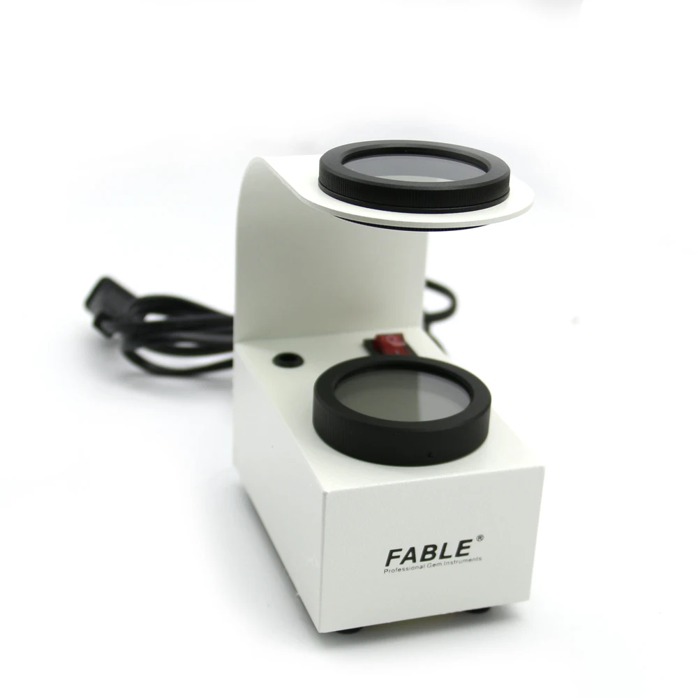 White Gem Polariscope with LED Cold Light Source