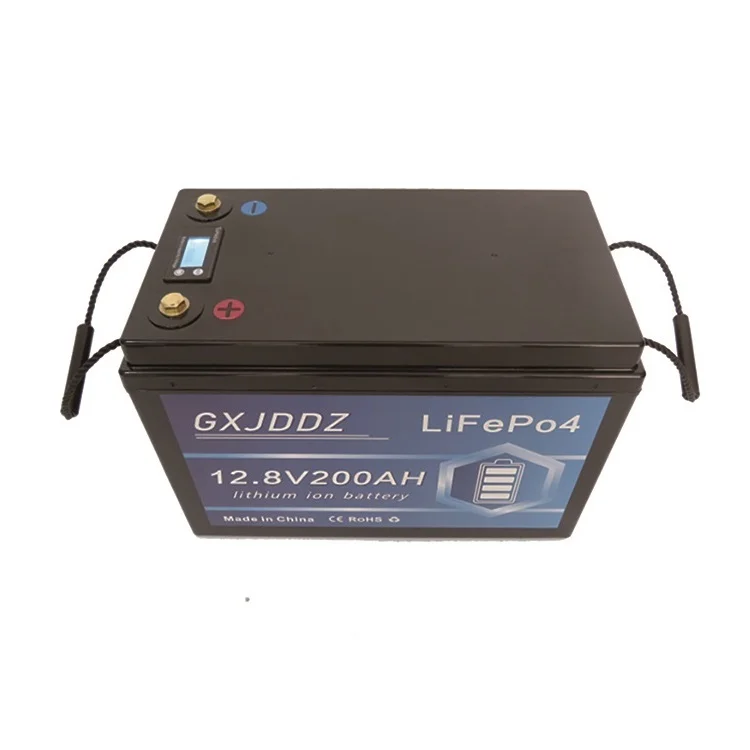 Factory Price Solar system large capacity 12v 200ah lifepo4 battery