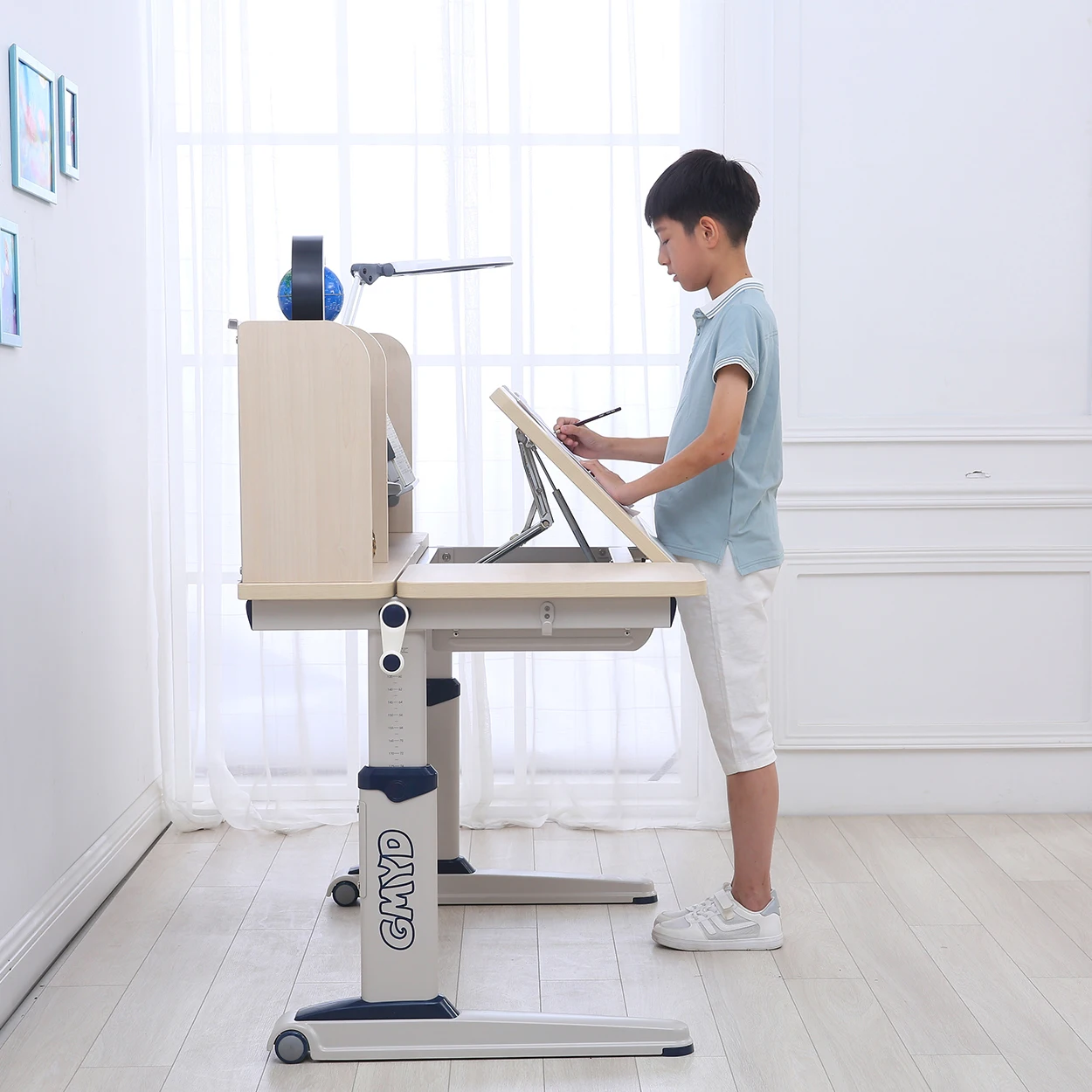 GMYD Wiser V120 Ergonomic Simple student learning desk Modern Bedroom Living Room Furniture children Learning Study Table