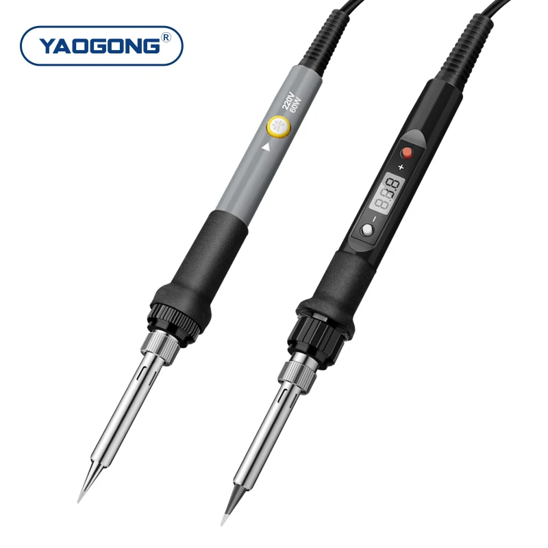 YAOGONG 936H Soldering Iron 80W 110v 220v Constant Temperature Adjustable Internal Heat Solder Iron for Mobile Phone Repair Mac