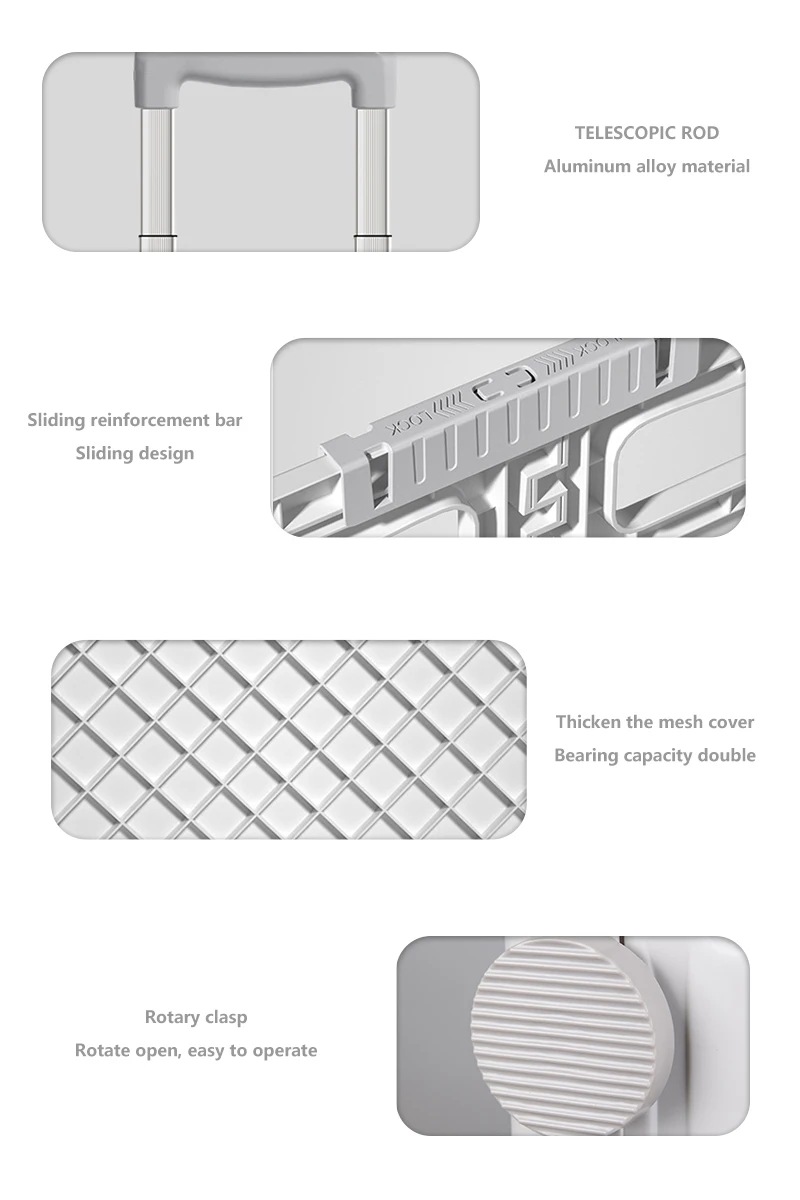 Outdoor Storage box Camping Organizer Pull rod with wheel Foldable car Loaded Trunk Picnic portable storage box