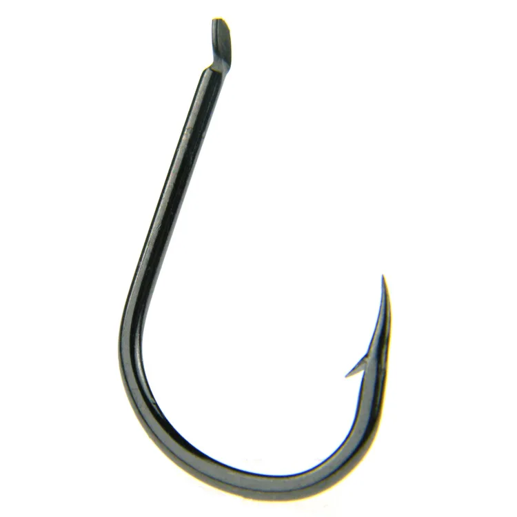 Wholesales 100pcs/box High-Carbon Steel fishing hook 3#-15# Carp Fishing Hook With barb