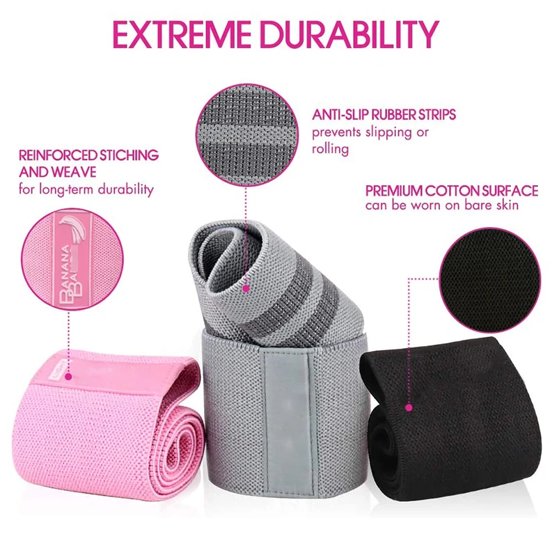 
fitness hip resistance bands wide workout bands resistance loop bands 