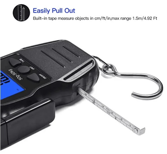 Waterproof Electronic Weight Machine Fishing Products Fish Scale with Big Hook fish weighing scale