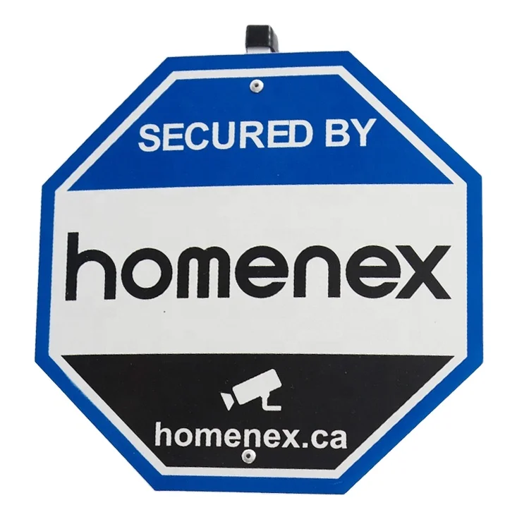 High Quality Plastic Reflective Warning Security Yard Signs