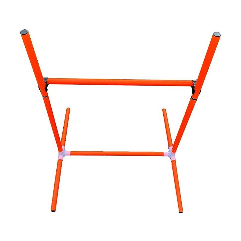 Dog Agility Equipment Pet Obstacle Training Course Kit with Tunnel Adjustable Hurdles Poles Carry Bag