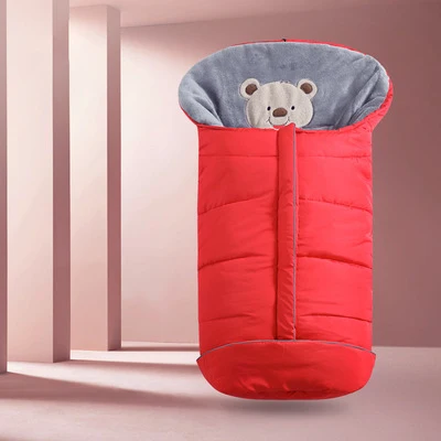 Thicken Warm Windproof baby stroller sleeping bag waterproof baby wrap swaddle blanket stroller car baby sleeping sacks winter