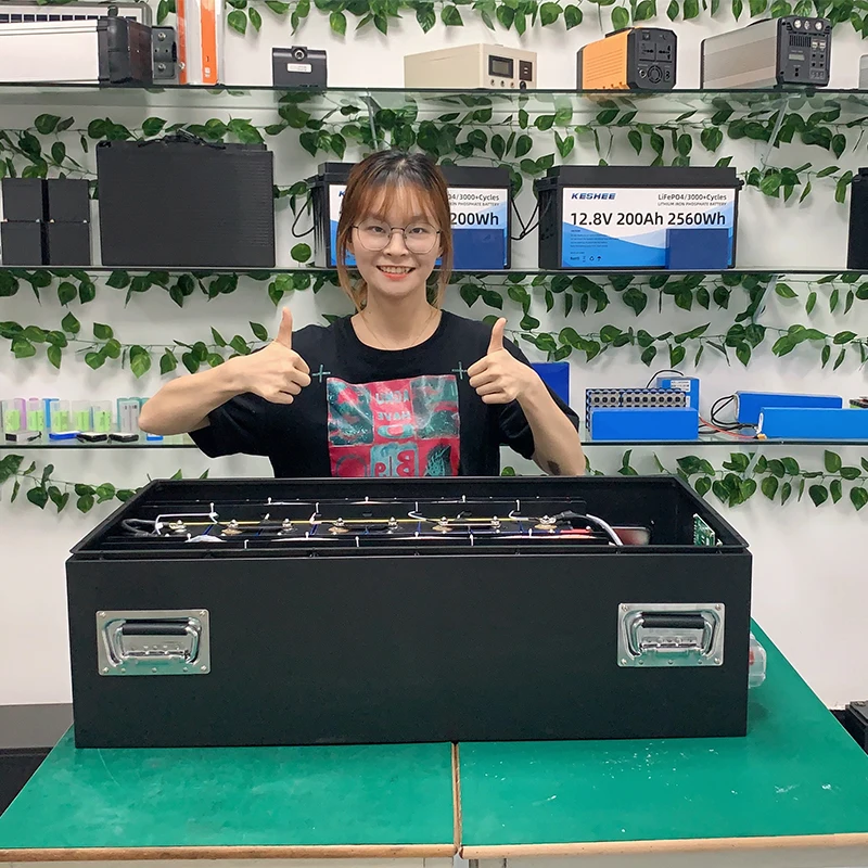 Lithium 51.2V 280ah 304ah lifepo4 DIY KIT battery pack 16 pieces 3.2v 304ah rack diy battery box kit for a car