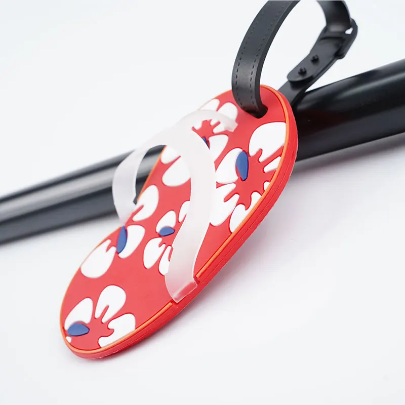 Personalized Flip-Flops Luggage Tags Travel Baggage Tags for Suitcase Identification and Decoration