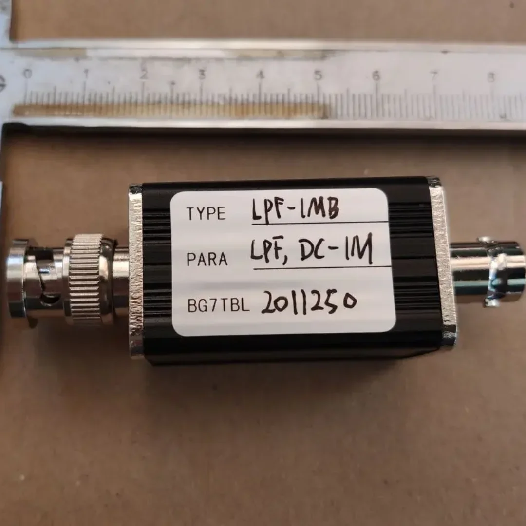 BNC LPF Low Pass Filter 100K 200K 500K 1M 2M 2.5M 5M 10M 20M 30M 40M 50M 100M 500M 1G LC DC FILTER RF Amplifier HAM Radio