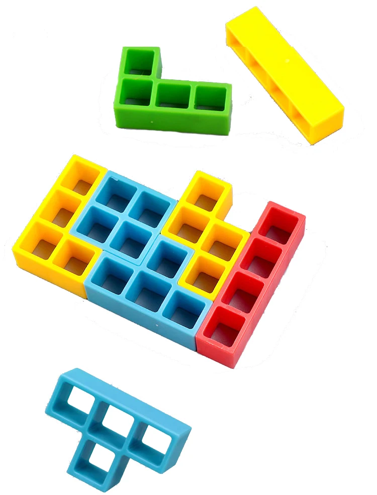 Stackable Russia Building Blocks Balance Game Toy Interactive Toys Gift Educational Toys For Kids Swing Building Blocks