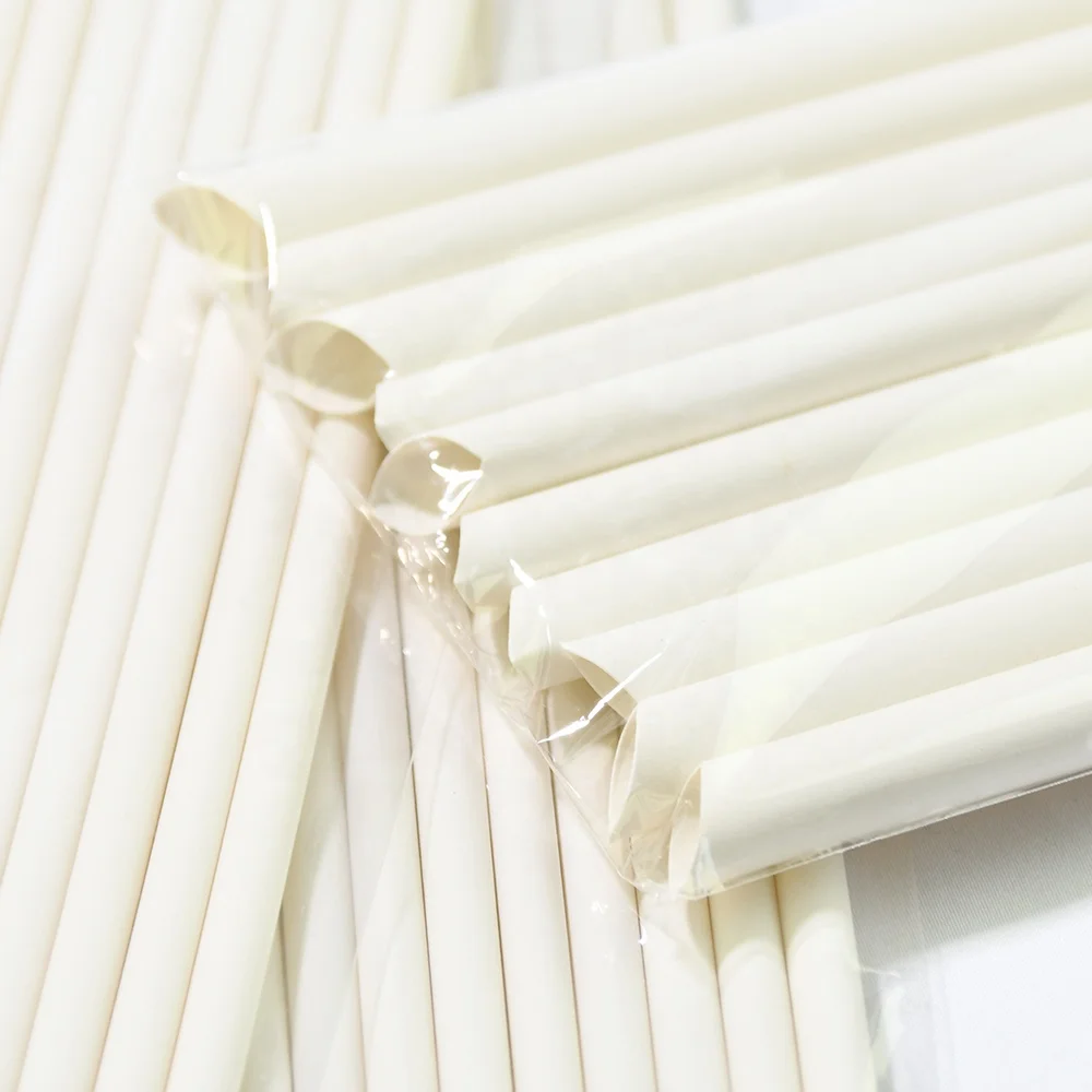 Custom Logo Hot Selling 6mm 8mm 12mm Biodegradable Disposable Boba Bubble Tea Bamboo Fiber Drinking Bamboo Straws