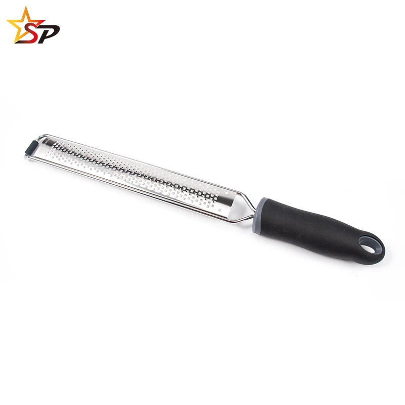 high quality Mill Cheese Grater Stainless Steel Lemon Zester Citrus Ginger Garlic Grater Long Handle Vegetables Kitchen Tool