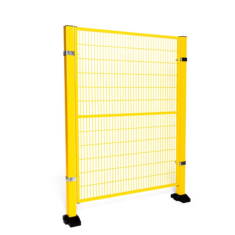Workshop Production Line Fencing Safety Guarding Metal Post Fence Iron Wire Mesh Robot Boundary Wall Fencing