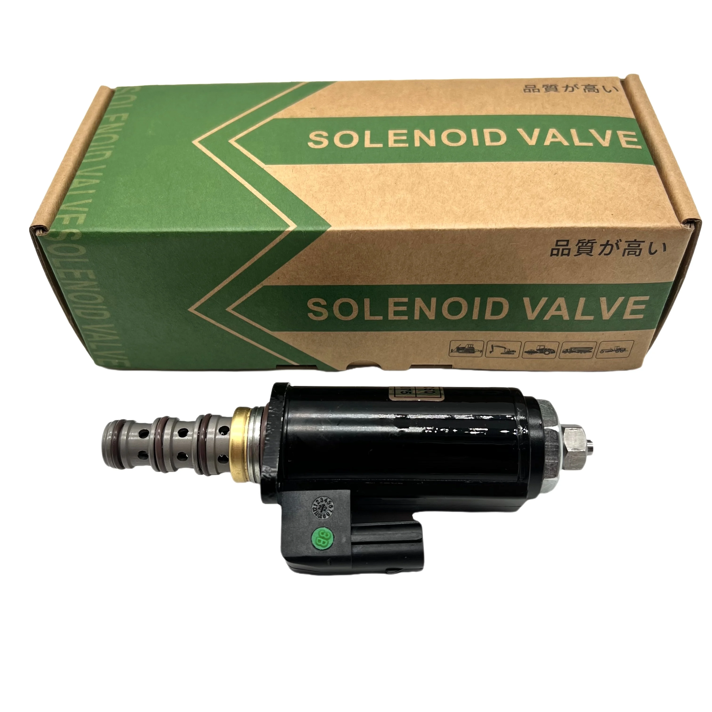 Solenoid Valve  KDRDE5K-31/30C50-143 KDRDE5K-31/30C50-143-T Excavator Hydraulic Pump Solenoid Valve For SK200-8