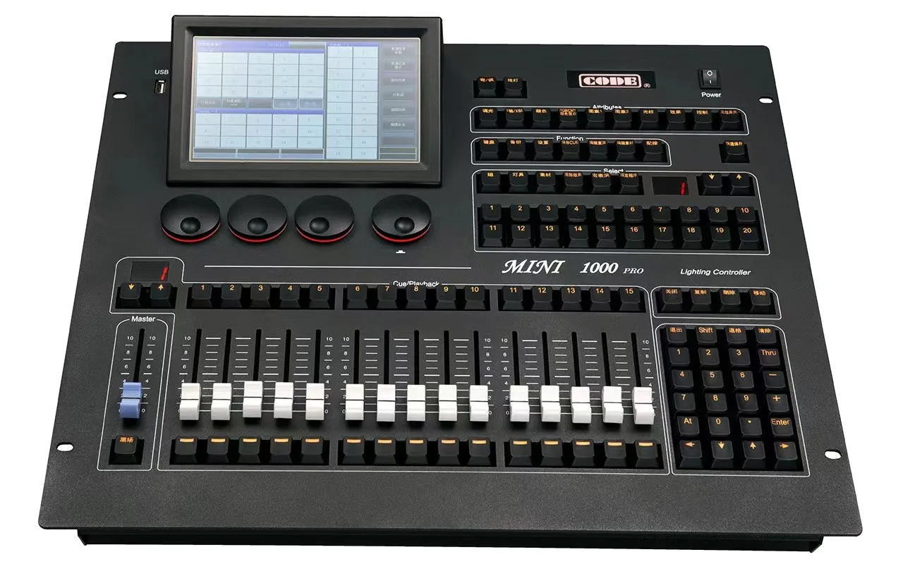 Mini 1000 Dmx Console 1024 Channel Dmx Controller For Stage Lighting or Rgb Led/lamp