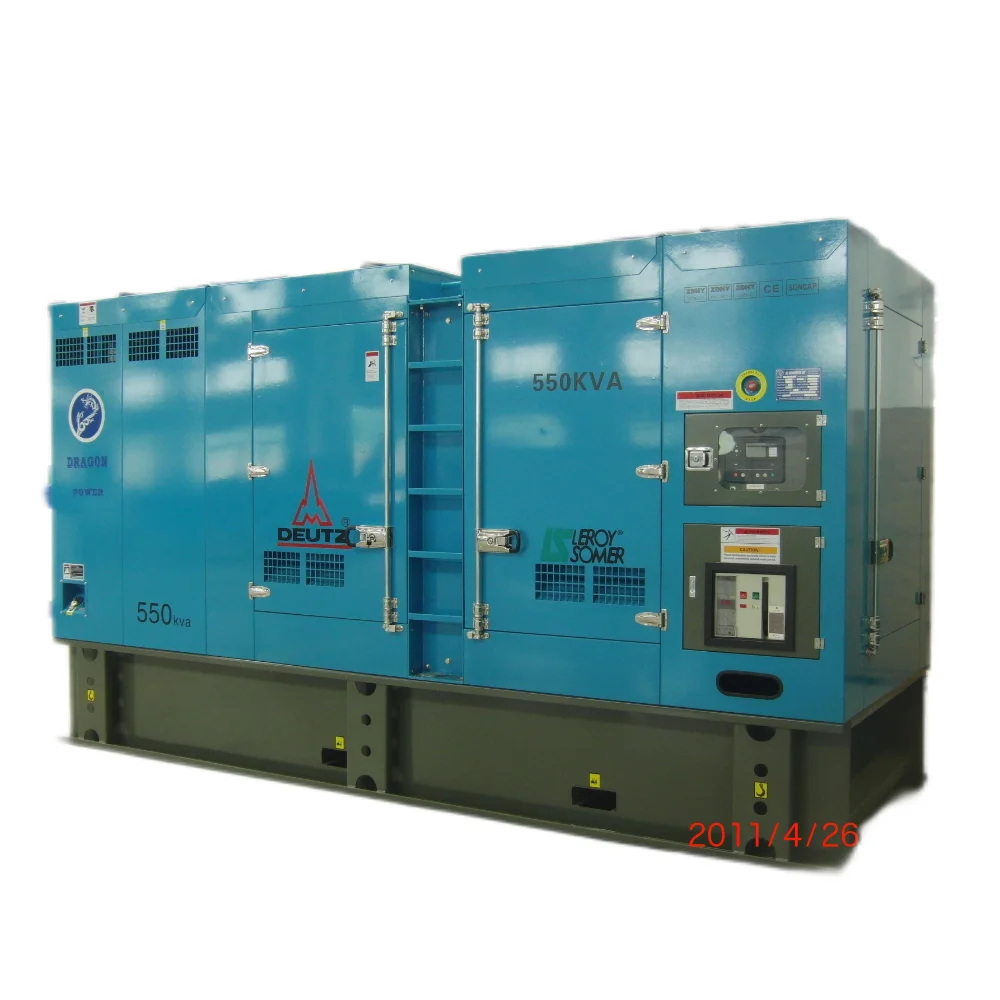 Reliable Performance 24kw to 550kw Diesel Power Generator without Engine