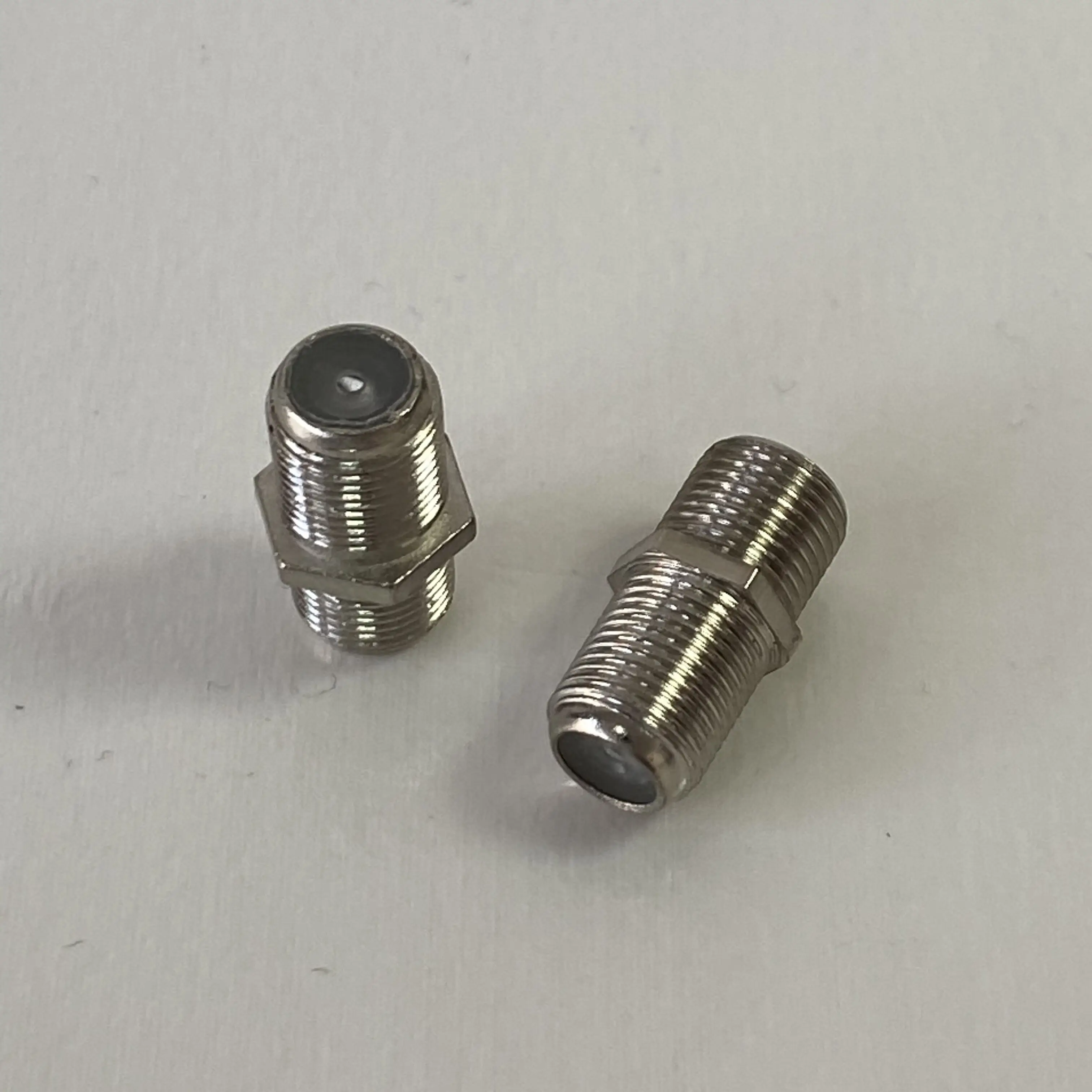 Cctv Camera Coupler Crimp Connector Bnc Male Bnc Connector To Coax Connector Cable Accessories