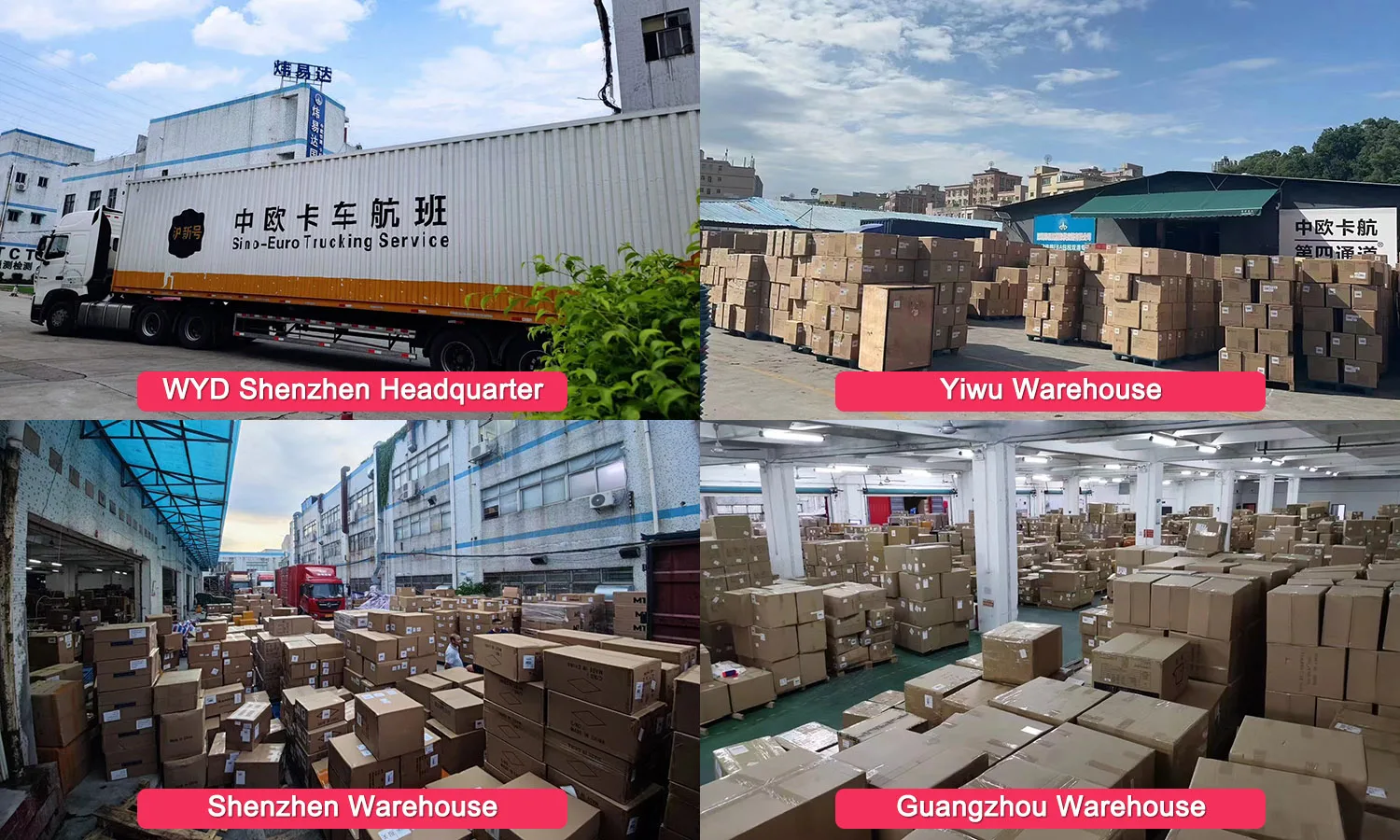 WYD China Top 10 Freight Forwarders Logistics Shipping Company LCL Sea Freight Consolidation
