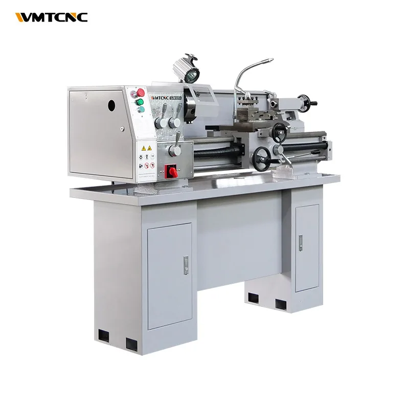 Precision bench lathe CJM320A 26mm spindle bore mini type desktop lathe for suppliers sale
