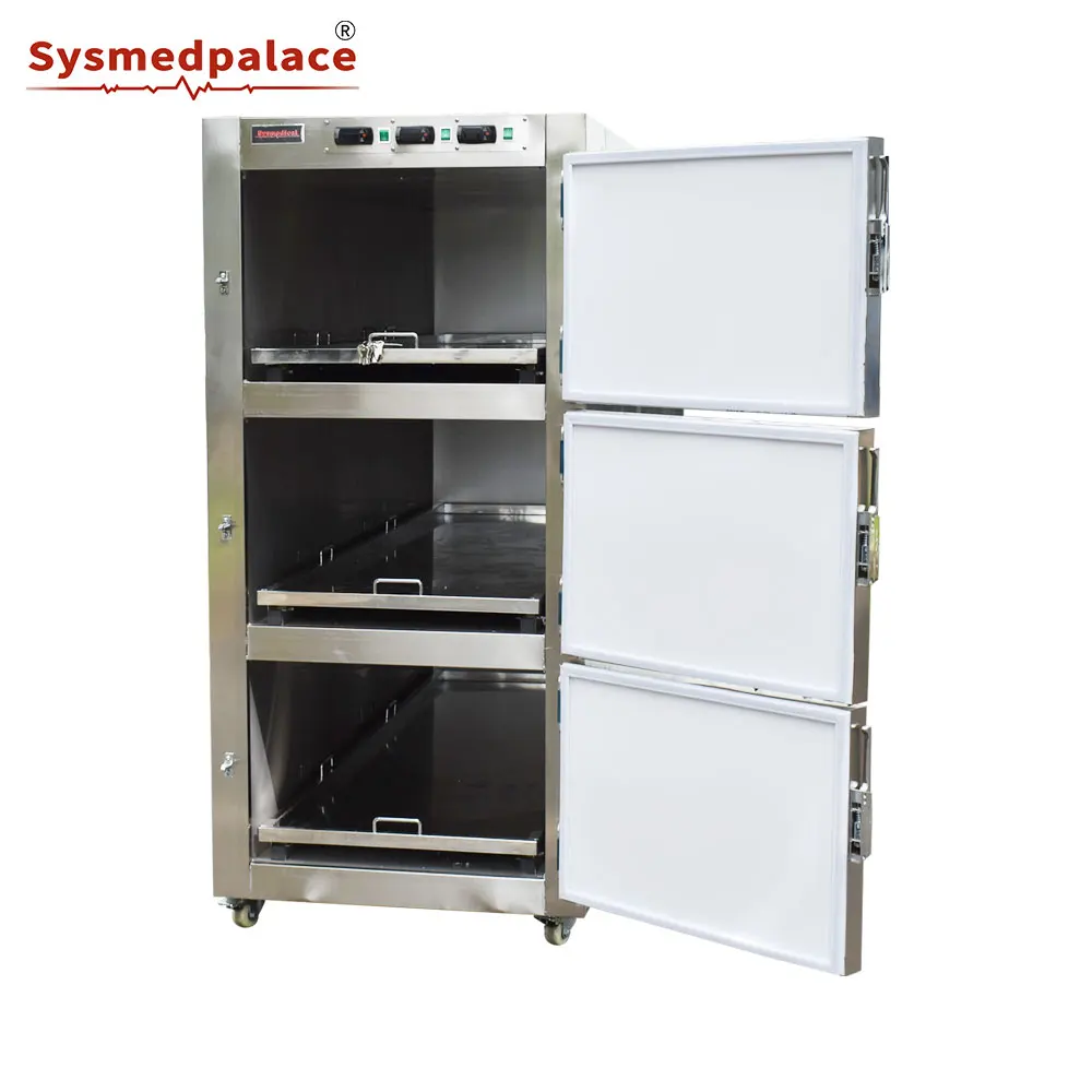 Freezerpalace OEM Service 304ss 3 комнаты морг холодильник похоронное оборудование