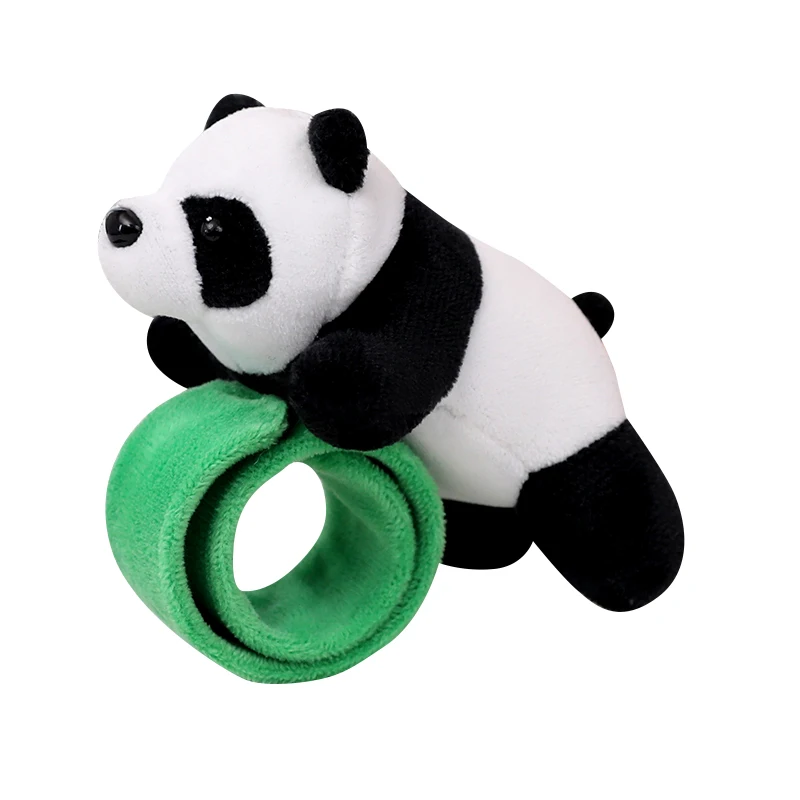 Fancy Cute Animal Headband Kid Cartoon Plush Black White Color Panda Headband For Child