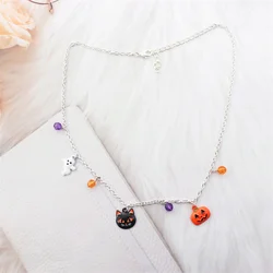 Yifan 2022 Wholesale New Design Personalized Charm Fancy Gift Halloween Pumpkin Jewelry Pendant Necklace For Women